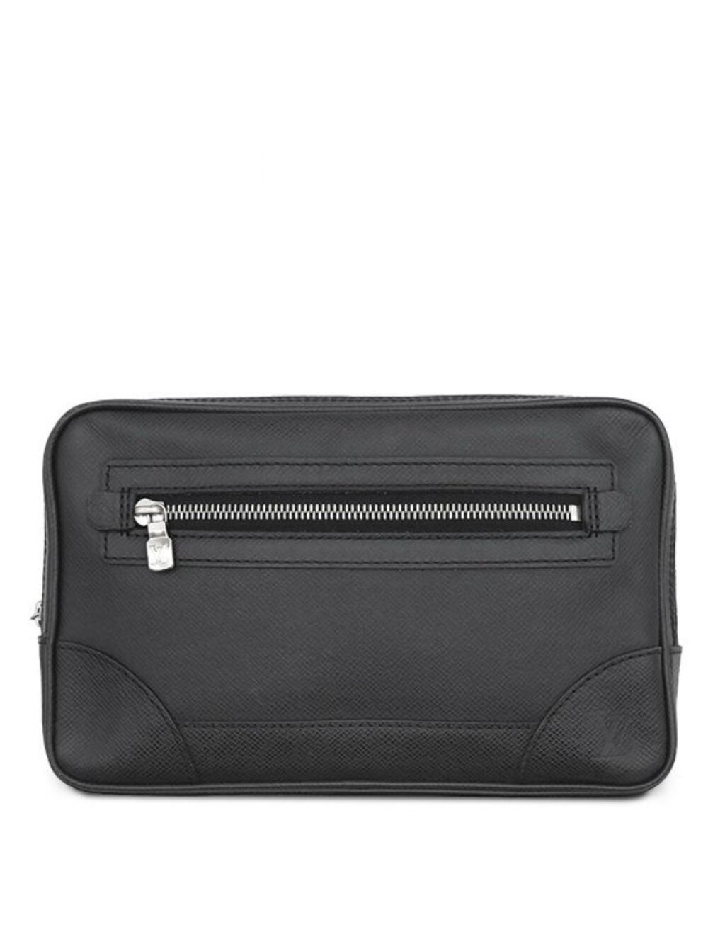 Louis Vuitton Second Pavel Taiga Ardoise Silver Black Clutch